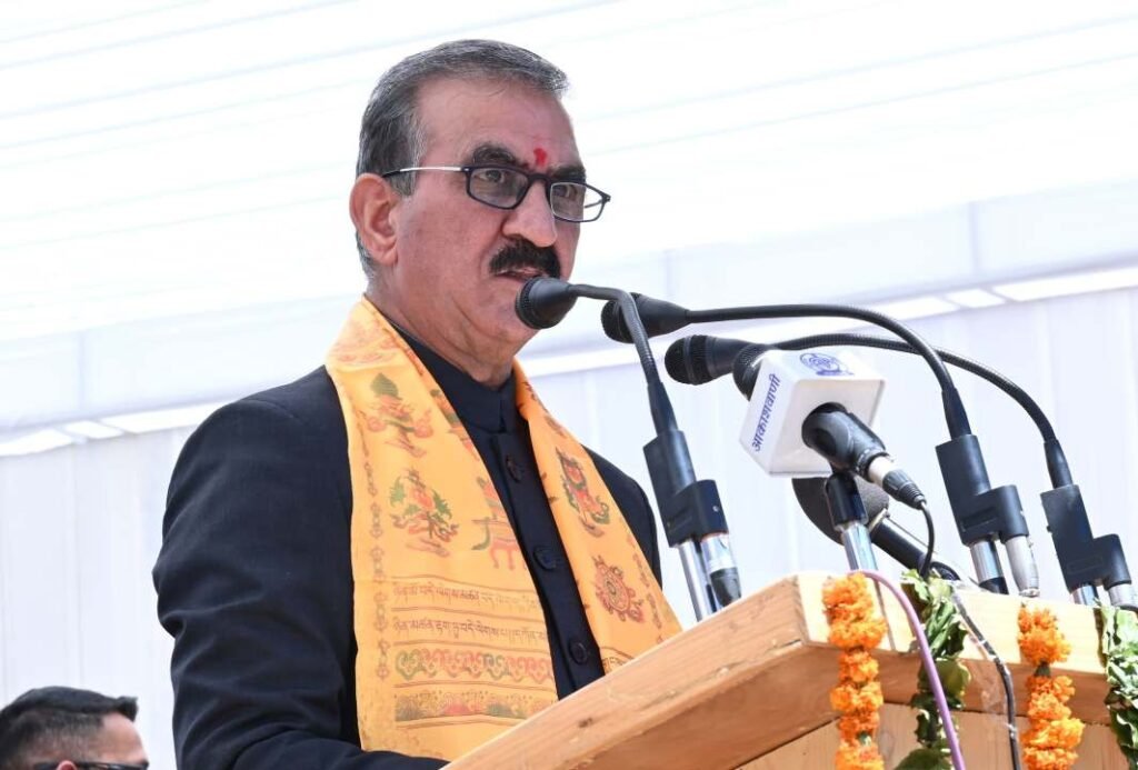 Himachal News Today - CM Sukhvinder Singh Sukhu in Pangi