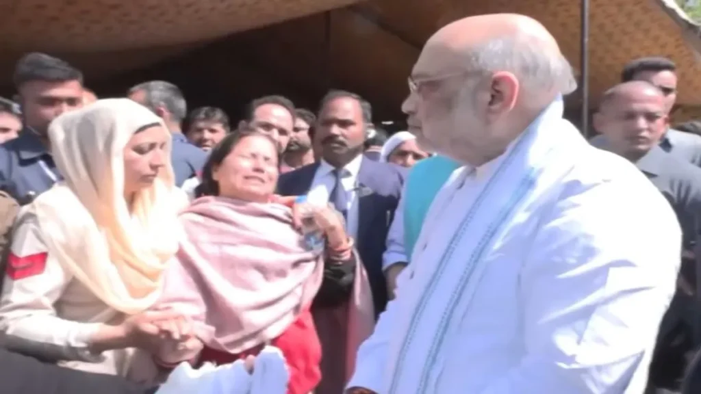 Pehalgam Attack Amit Shah in Srinagar